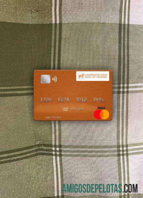 Georgia Bank Of Georgia Mastercard Photolook Frente amostra